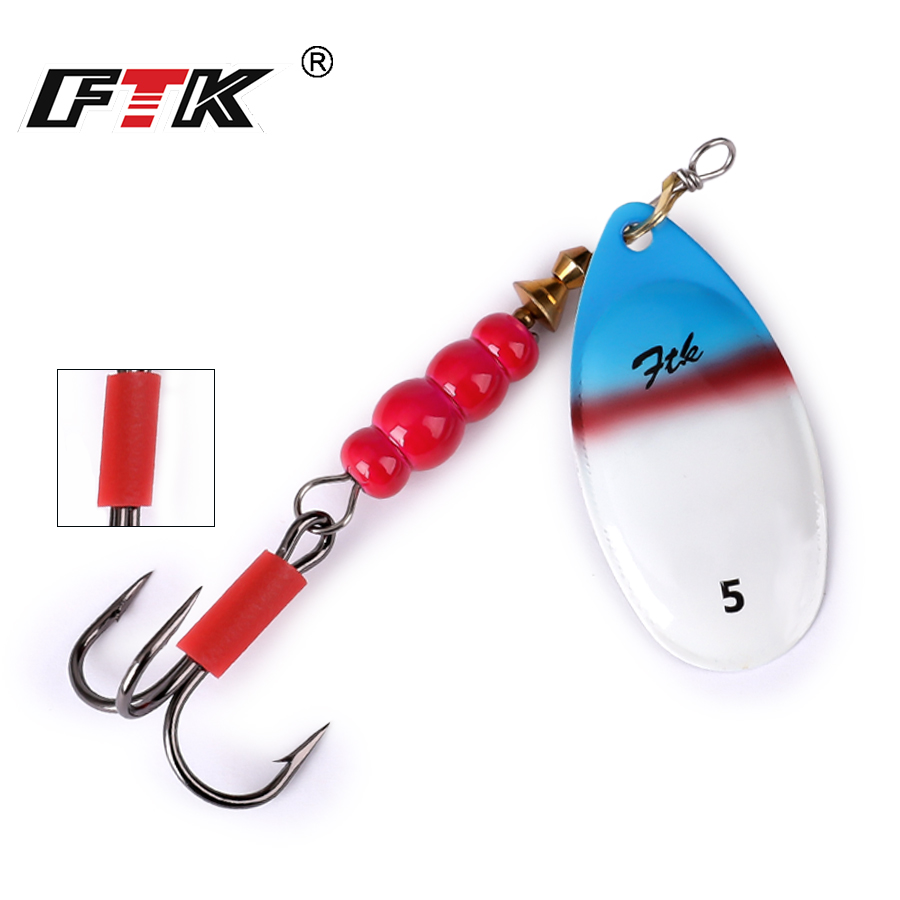 Fishing Lure Spinnerbait - Новая Вращающаяся приманка FTK, приманка для