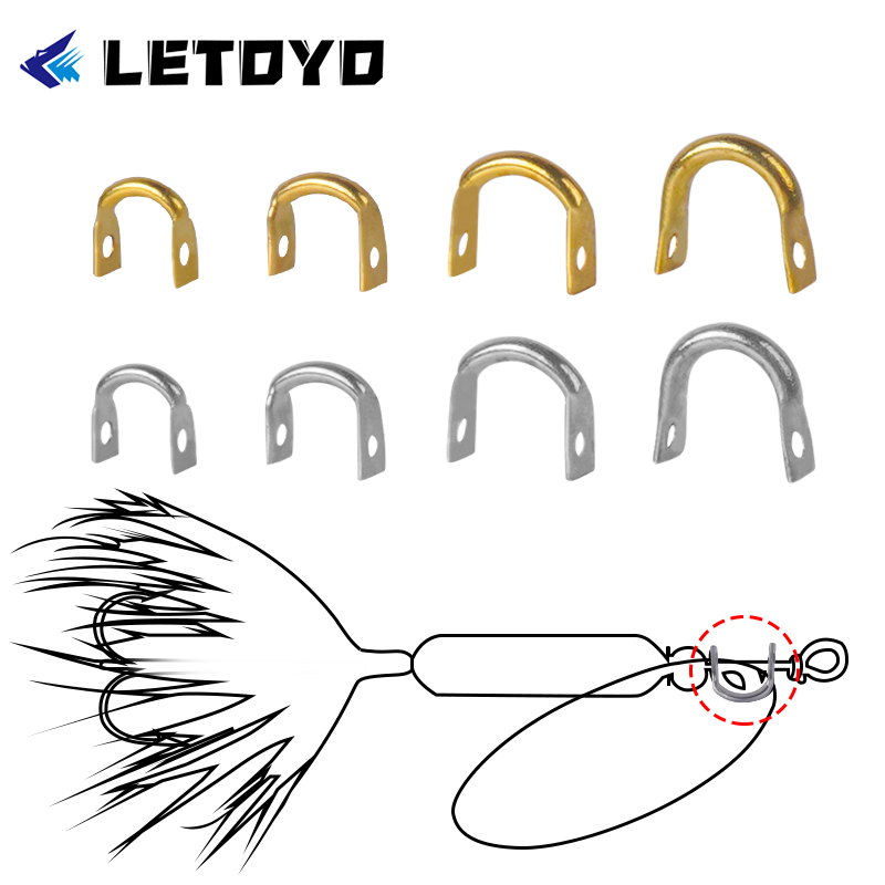 Fishing Lure Kit - 100 шт. Складная U-образная рыболовная приманка,