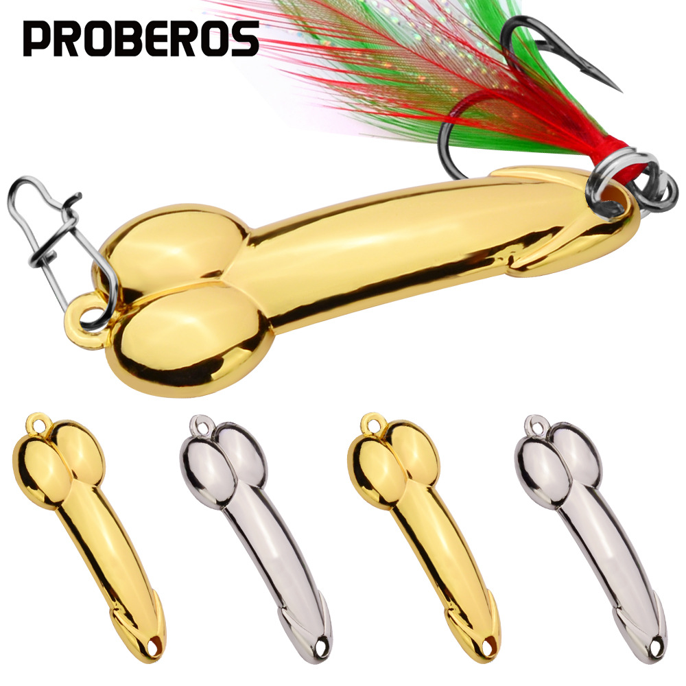 Fishing Lure Spinnerbait - PRO BEROS Metal VIB Золотая, серебряная