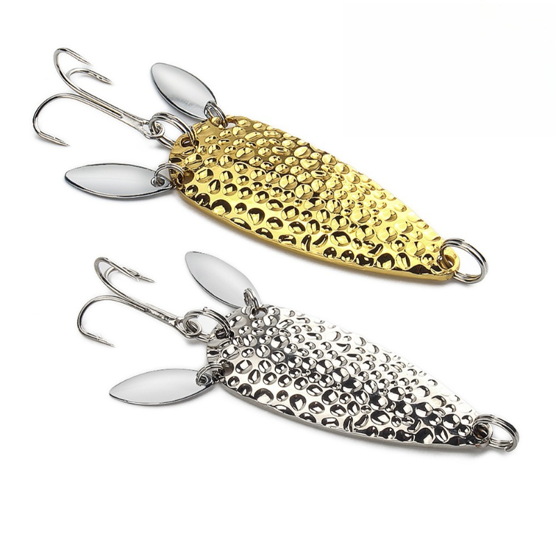 Fishing Lure Spinnerbait - 1 шт., металлическая ложка, спиннербейт, двойная