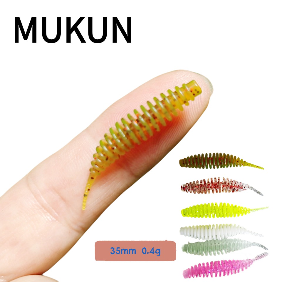 Fishing Lure Swimbait - MUKUN 10 шт. Мягкие силиконовые приманки