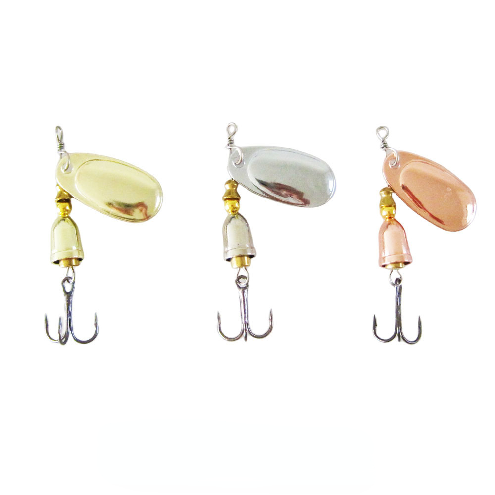 Fishing Lure Spinnerbait - Металлическая приманка, латунная жесткая искусственная ложка,