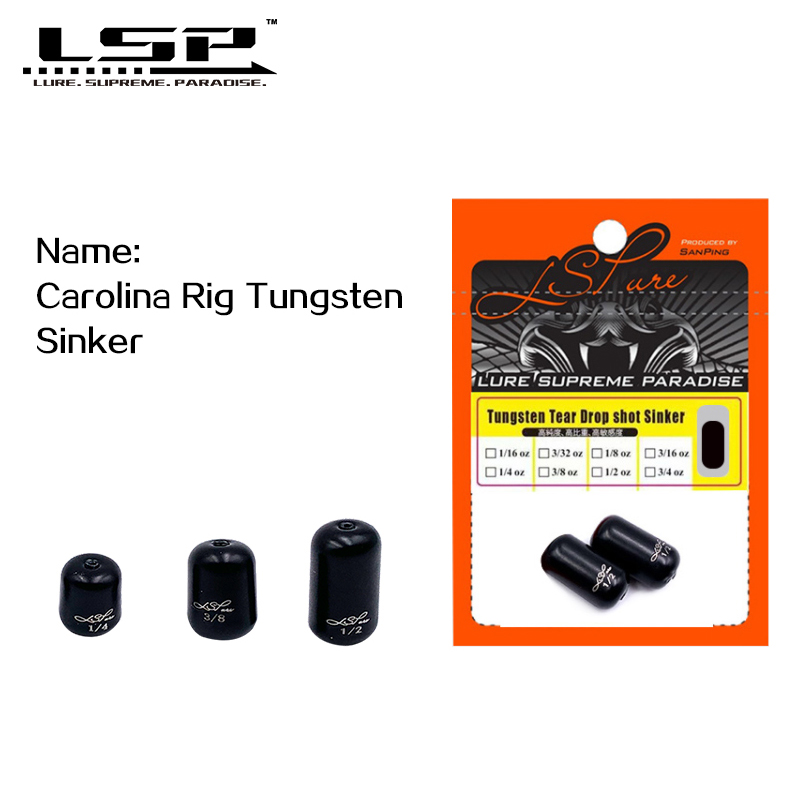 LSP Carolina Rig Sinker 1/8-12 – обзор и цена Fishing Lure Accessories