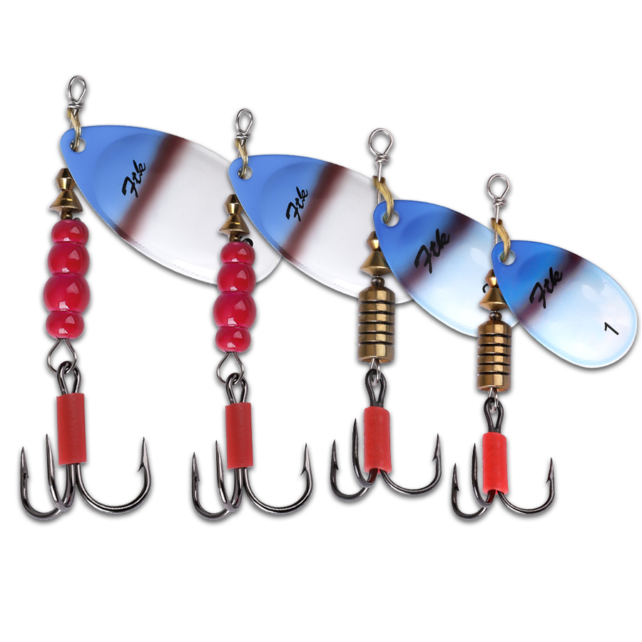 Новая Вращающаяся приманка FTK – обзор и цена Fishing Lure Spinnerbait
