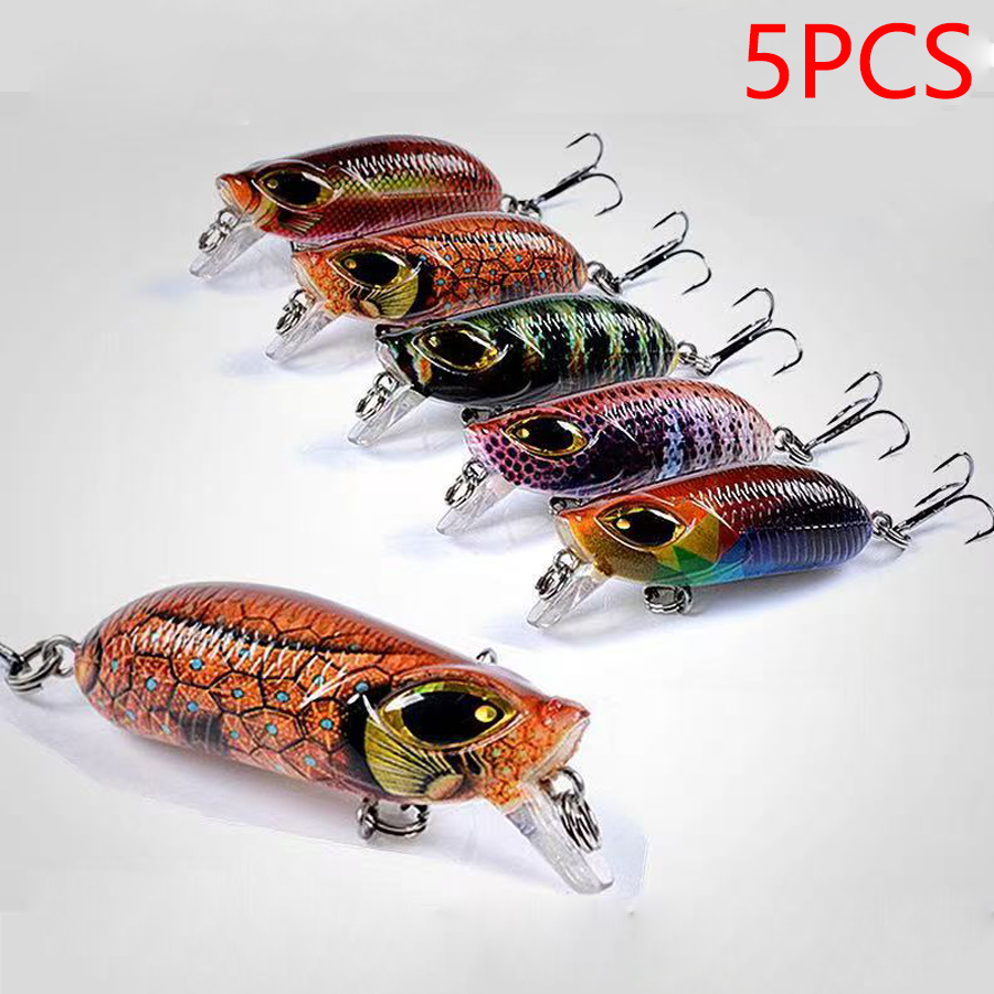 5 шт. плавающая искусственная  – обзор и цена Fishing Lure Swimbait
