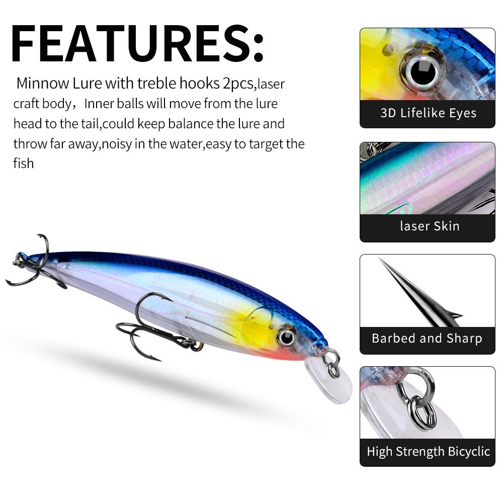 PROBEROS 5 шт. 6,3 дюйма/0,41  – обзор и цена Fishing Lure Accessories